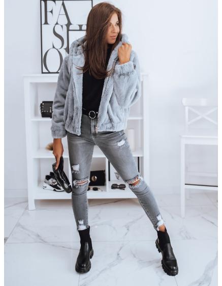 Dámska zimná bunda FRESONO svetlo šedá