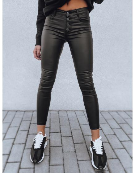 Dámské voskované kalhoty LERANO černá