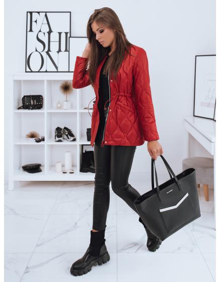 Női steppelt kabát ONTARIO piros