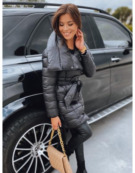 Dámská zimní bunda na zip FELICITA černá