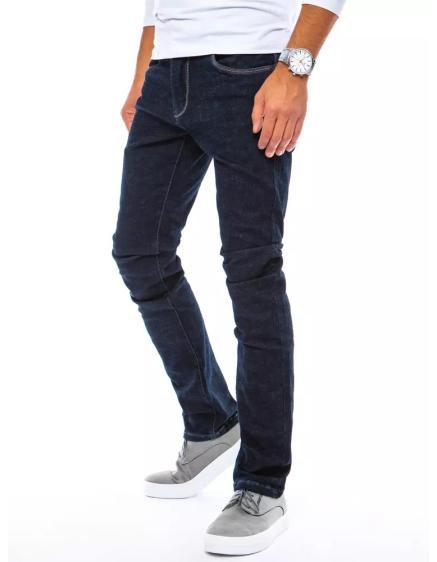Pánské volnočasové rifle DENIM tmavě modré