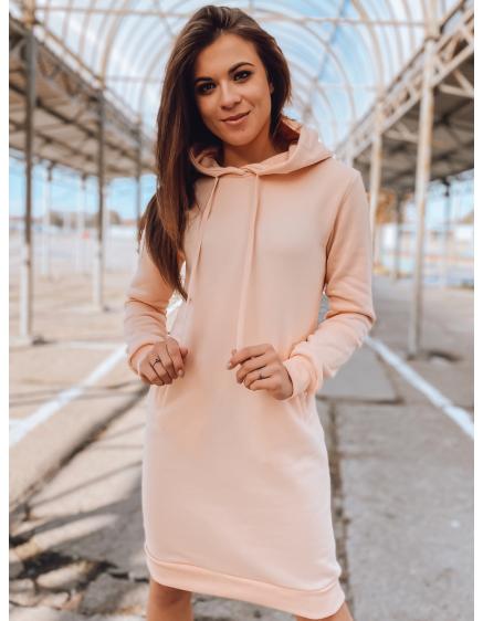 Dámské podzimní šaty GARNET tmavě světle růžová