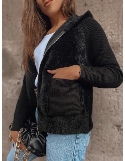 Dámská zateplená bunda s kapucí KATHERINE černá