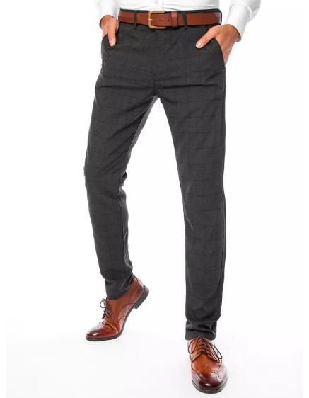Pánské elegantní kalhoty TORO tmavě šedá