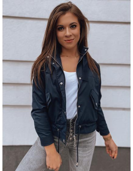 Dámská zimní bomber bunda SISI tmavě modrá
