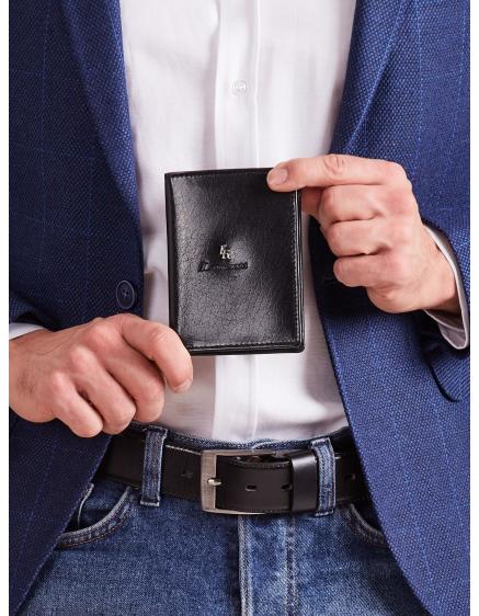 Fekete férfi dombornyomott pénztárca