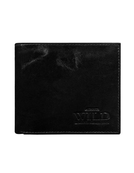 Férfi puha pénztárca fekete