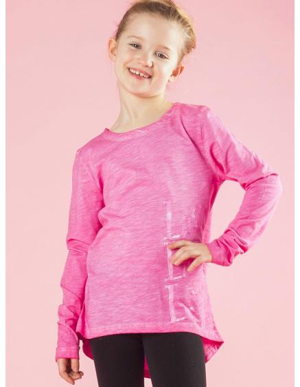 Růžová dívčí halenka