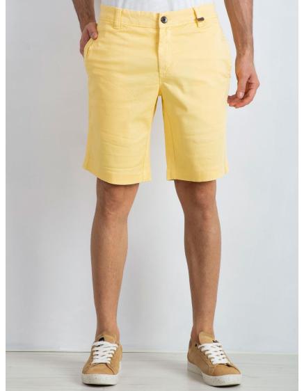 Žluté pánské šortky Wayne