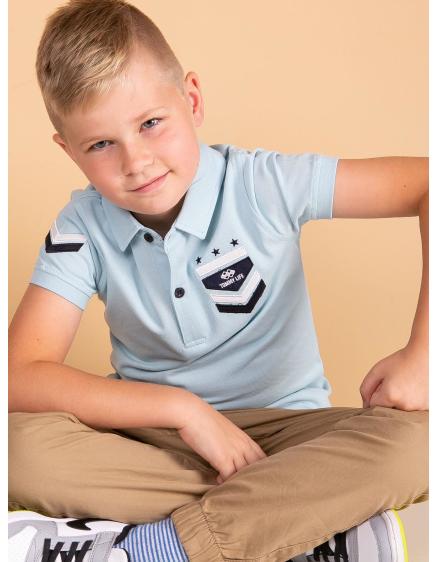 Világoskék fiú póló TOMMY LIFE