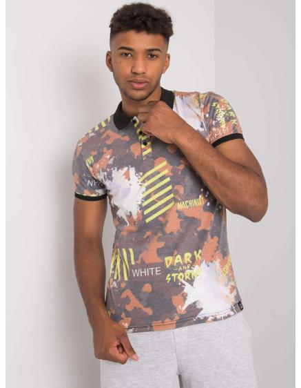 Pánska šedá polokošeľa Jesse