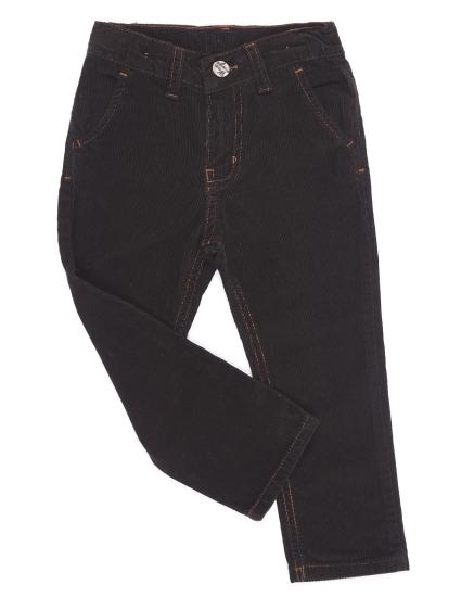 Hnědé manšestrové kalhoty pro chlapce