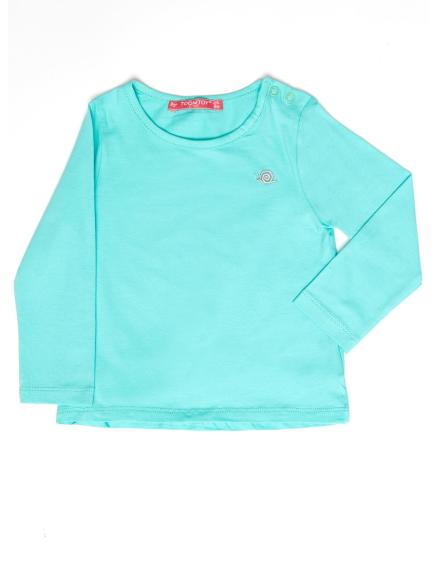 Egyszínű lány blúz menta színben