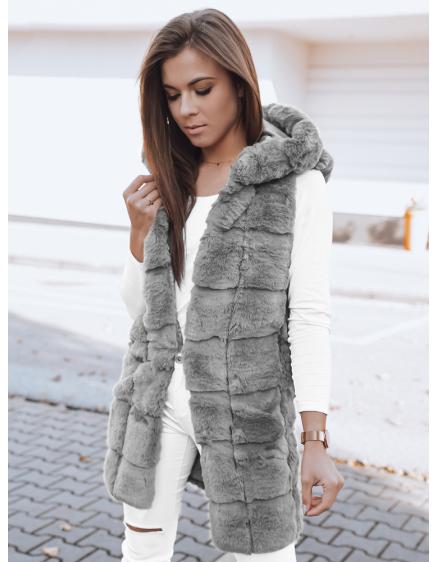 Dámská prošívaná vesta LUISA šedá