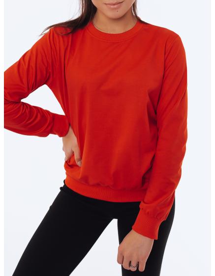 Női stílusos pulóver LARA I piros