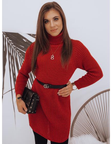 Dámske elegantný sveter LIRA červená