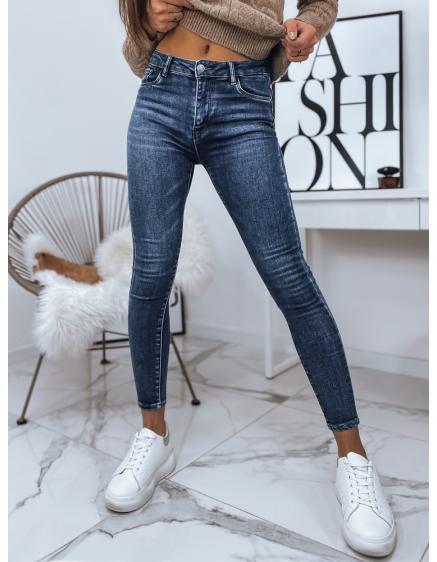 Dámske džínsy skinny fit HOLA modrá