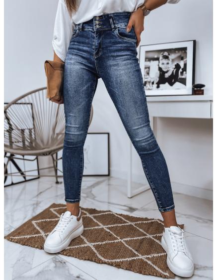 Dámské džíny skinny fit NELSON modrá