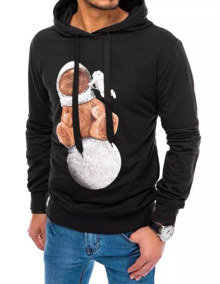 Pánská mikina s potiskem ASTRO černá