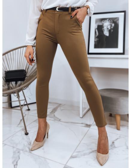 Dámské kalhoty LENOA karamelová