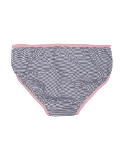 Dámské kalhotky s potiskem VIA bílá a broskvová