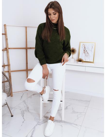 Dámský svetr CAMERON zelený