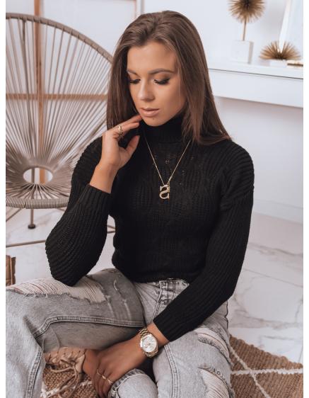 Női pulóver AURI fekete