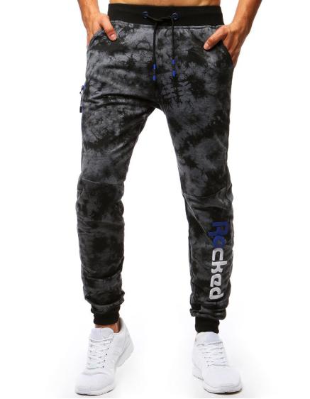 Pánské tepláky ROCK tmavě šedé