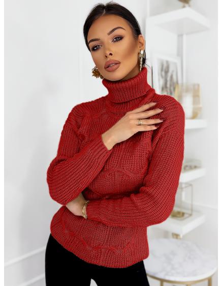 Dámský svetr CARINNA červený