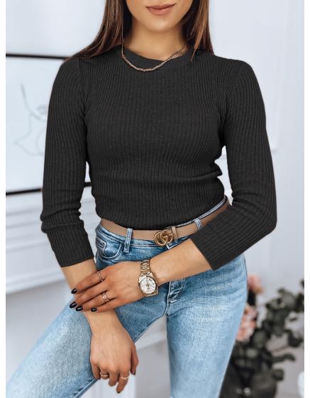 Női pulóver AURINA sötétszürke