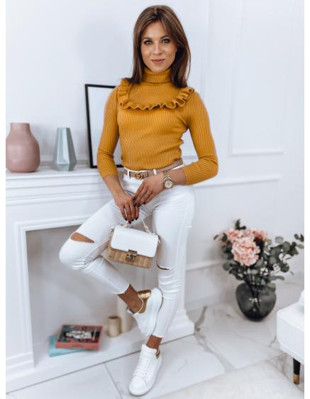 Női pulóver NOAH sárga