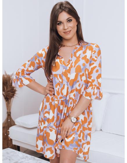Dámske šaty DINO oranžové