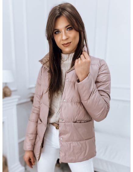 Női kabát IRINA rózsaszín