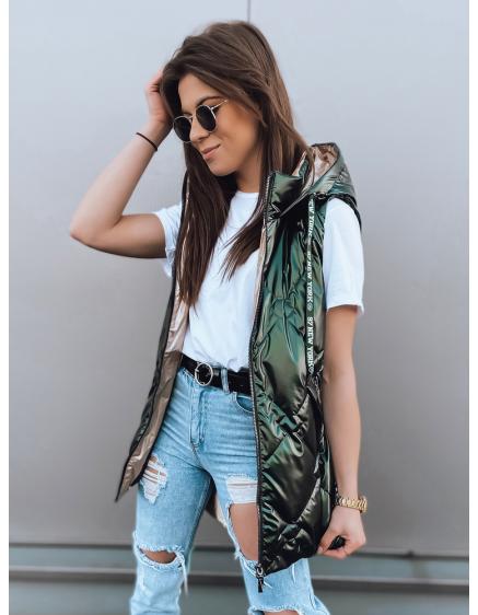 Dámska vesta PAVON zelená