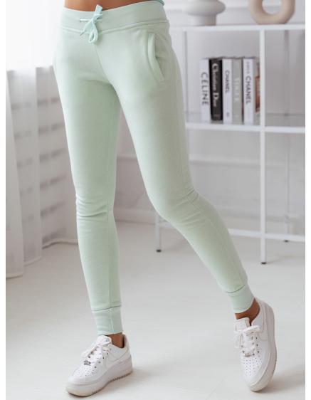 Dámské teplákové kalhoty FITS mátová