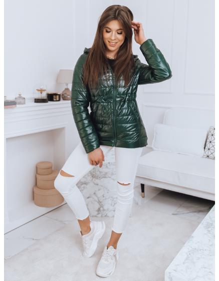 Női kabát TARINA sötétzöld