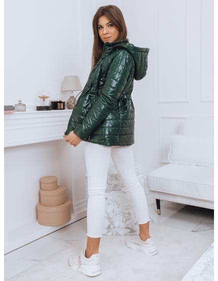 Női kabát TARINA sötétzöld