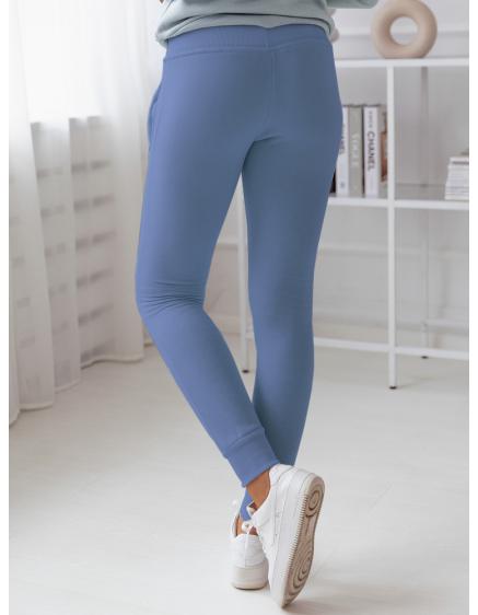 Dámske teplákové nohavice FITS modré