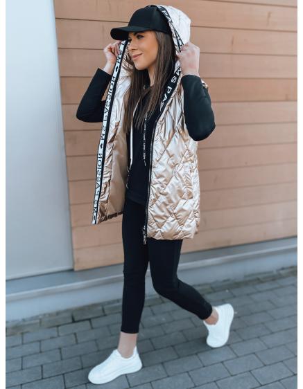 Dámská vesta OMANA žlutá