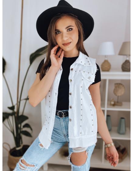 Dámská vesta SAMIA bílá