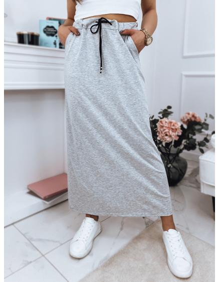 Dámská sukně KOMFIA světle šedá