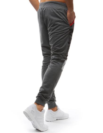 Férfi terepszínű melegítőnadrág RULA sötétszürke