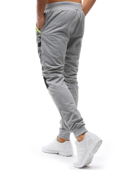 Férfi terepszínű tréningnadrág RULA világosszürke