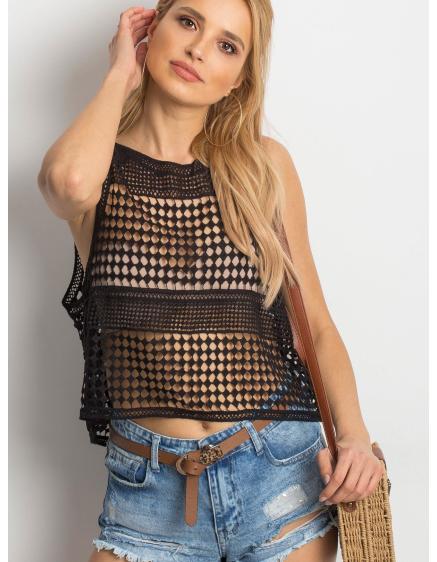 Női felső AZURO fekete