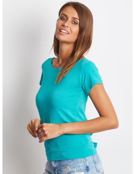 Női póló hátul megkötővel JITA zöld