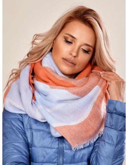 Női sál LANDON narancssárga