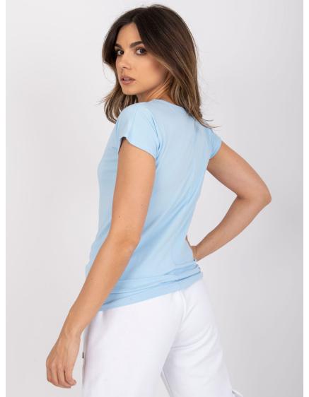 Női póló CIRCLE világoskék