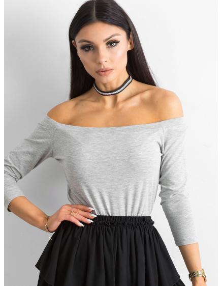 Dámsky top LIVE grey