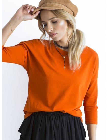 Női blúz APRIL sötét narancssárga
