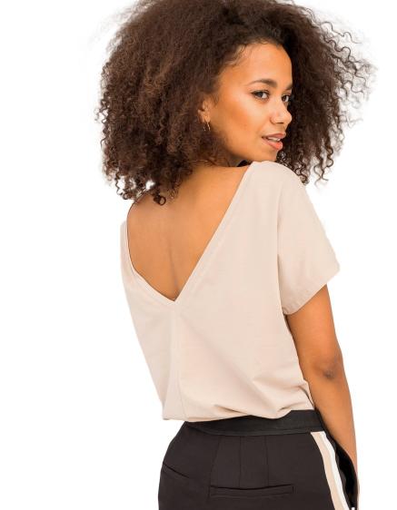 Női póló FIRE bézs